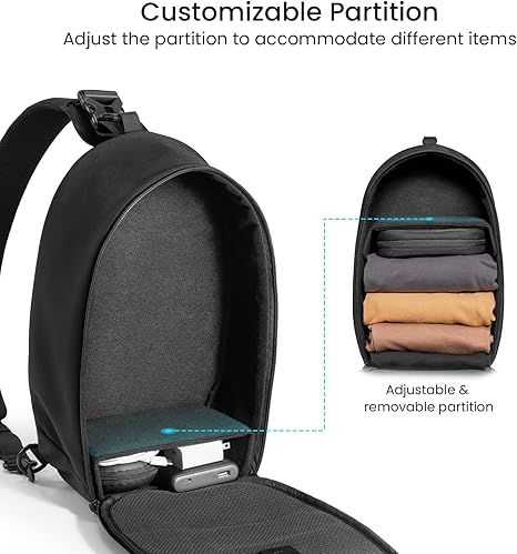 Tomtoc Carrying Bag for Meta/Oculus Quest 2/3/Quest Pro Travel Shoulder Sling Backpack - Desert Games