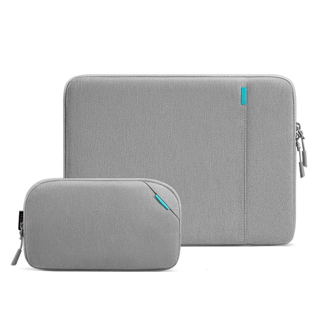 Tomtoc Defender-A13 Laptop Sleeve, 13" MacBook Air - Gray - Desert Games