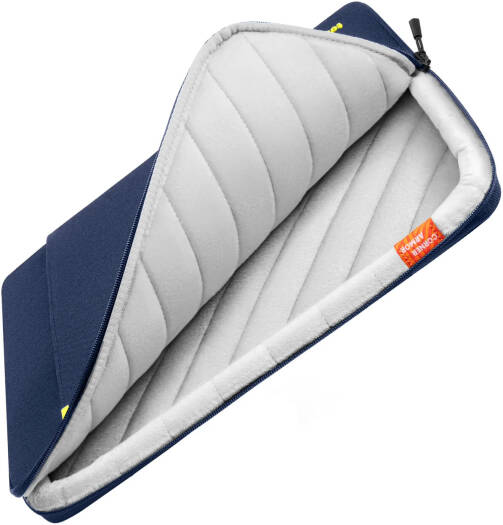 Tomtoc Defender-A13 Laptop Sleeve, 13" MacBook Air - Navy Blue - Desert Games