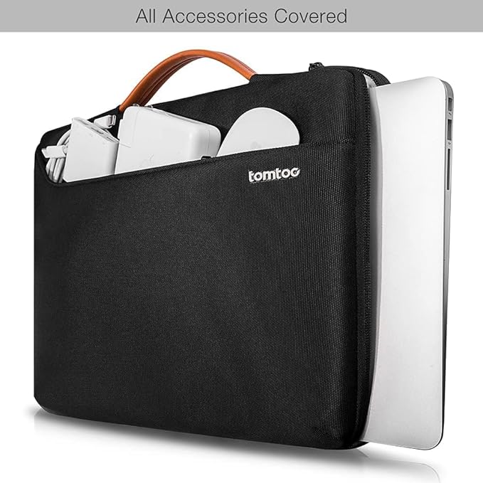 Tomtoc Defender-A22 Laptop Handbag 13 inches - Black - Desert Games