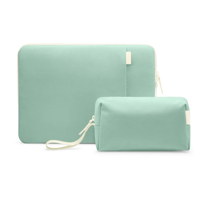 Tomtoc TheHer-A23 Jelly Laptop Sleeve Kit 13-inch - Green - Desert Games