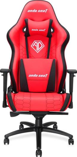 Anda Seat AD4XL-05-RB-PV Spirit King Series Gaming Chair - Red & Black - Desert Games