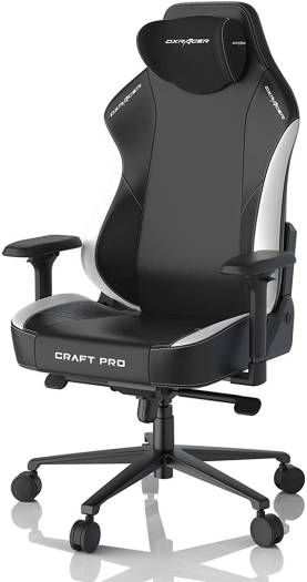 DXRacer Craft Pro Classic Gaming Chair Large - Black/White - Desert Games
