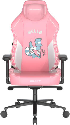 DXRacer Craft Pro Hello Human Cat Edition Gaming Chair, Large - Pink - Desert Games