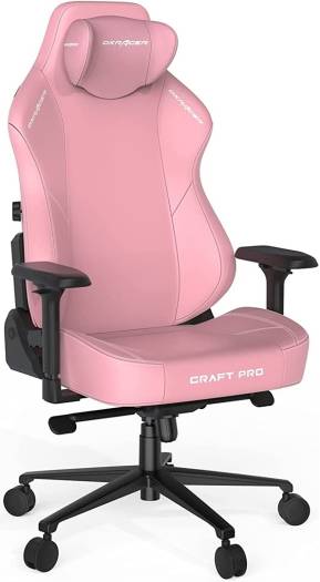DXRacer Craft Pro Classic Gaming Chair - Pink - Desert Games