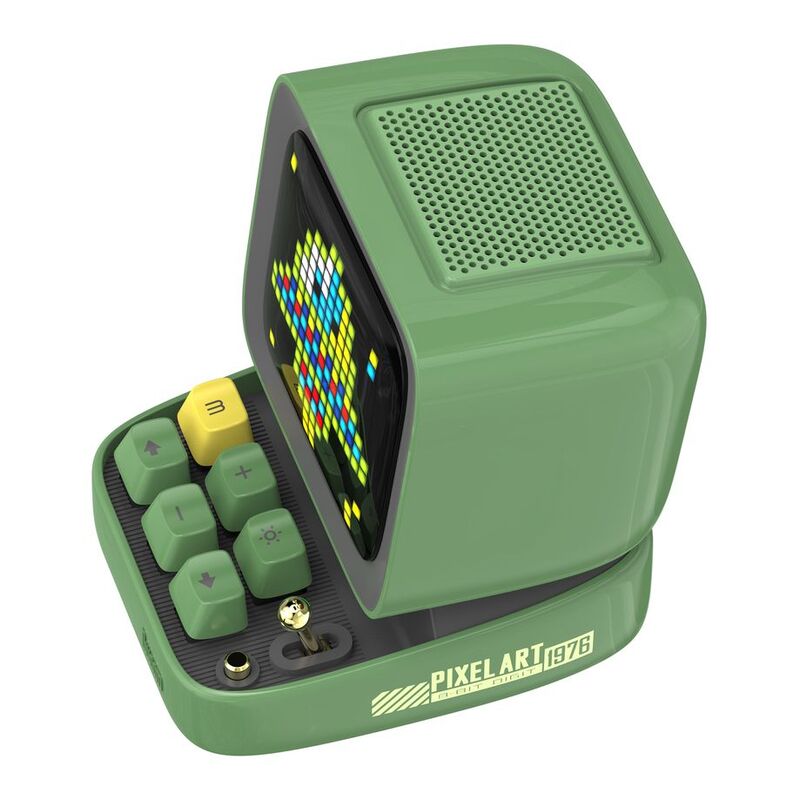 Divoom Ditoo Pro Bluetooth Mini Speaker - Green - Desert Games