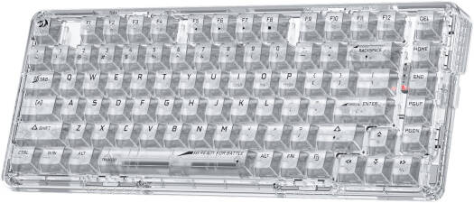 Redragon Elf Pro K649 Gasket 78% 82-Keys Mechanical Gaming Keyboard - White  K649CT-RGB-PRO - Desert Games