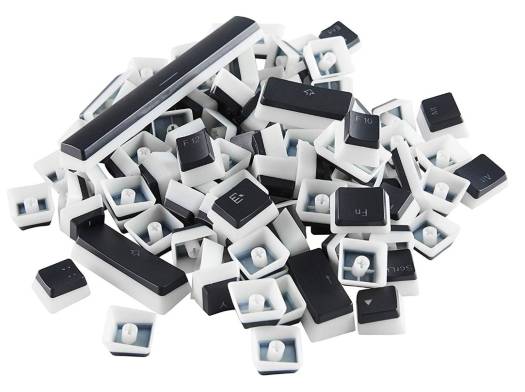 Glorious Mechanical Keyboard Keycaps, 104 Key ABS Doubleshot  G-104-AURA - Desert Games
