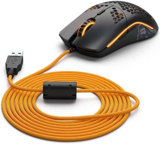 Glorious Ascended Cable V2, Highly Flexible & Ultra-light USB Mouse Cable, Gold G-ASC-GOLD - Desert Games