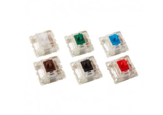 Glorious Gateron Mechanical Keyboard Switches, 120 Pieces For Full Keyboard, Black GAT-BLACK - Desert Games