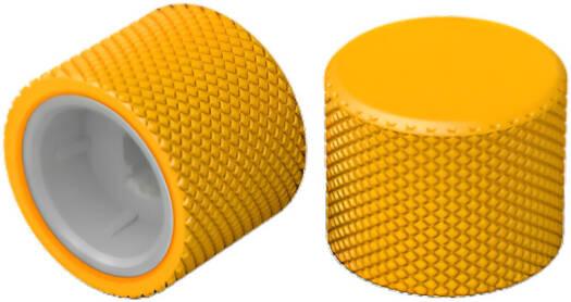 Glorious GMMK Pro Rotary Knobs - Golden Yellow | GLO-ACC-P75-RK-GY - Desert Games