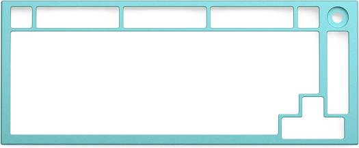 Glorious GMMK PRO 75% Alternative Top Frame - Aqua Blue GLO-ACC-P75-TF-O - Desert Games