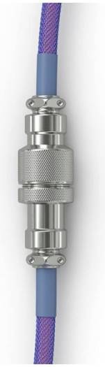 Glorious Coiled USB Type-C Keyboard Cable, Nebula  GLO-CBL-COIL-NEBULA - Desert Games