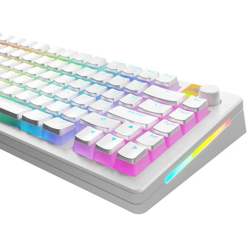 Glorious GPBT Aura V3 RGB Keycaps 130 Keys - White GLO-KB-ACC-KC-GPBT-AURA-WHT-US - Desert Games