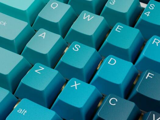 Glorious PBT Celestial Ice ANSI Mechanical Keycaps, 114 Keys  GLO-KC-GPBT-CI - Desert Games