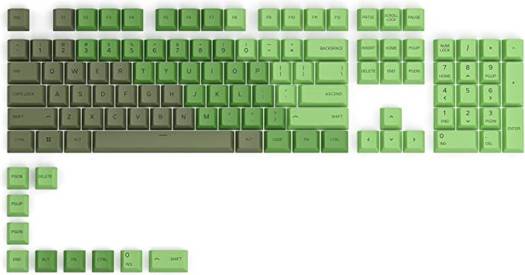 Glorious GPBT Dye Sublimated Keycaps - Olive  GLO-KC-GPBT-O - Desert Games