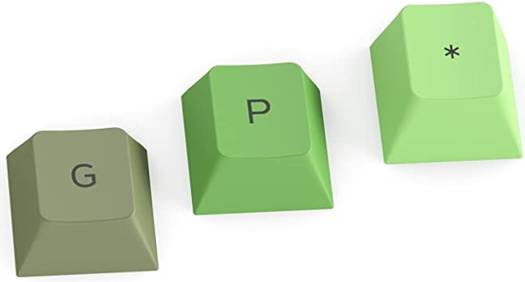 Glorious GPBT Dye Sublimated Keycaps - Olive  GLO-KC-GPBT-O - Desert Games