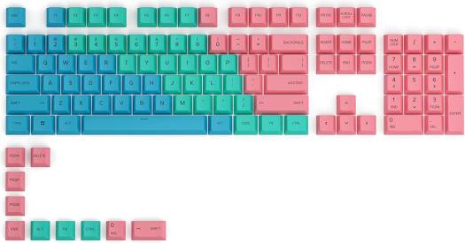 Glorious GPBT Dye Sublimated Keycaps - Pastel  GLO-KC-GPBT-P - Desert Games