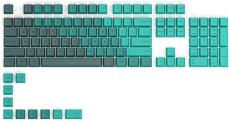 Glorious GPBT Dye Sublimated Keycaps - Rain Forest GLO-KC-GPBT-RF - Desert Games