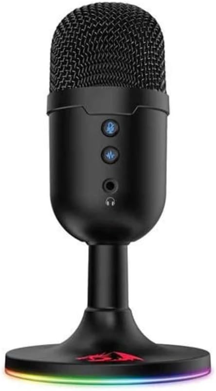 Redragon Pulsar GM303 Streaming Microphone - Black - Desert Games