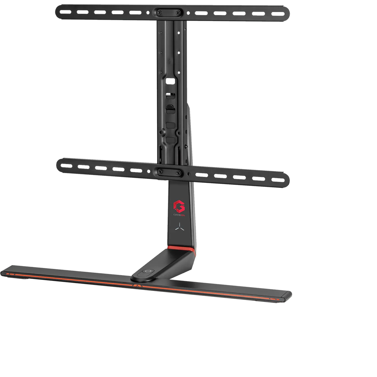 GAMEON GO-2021 RGB Lighting Gaming Table Top Stand For Gaming And Office Use, 37" - 65", Arm Up To 40 KG, Black - Desert Games