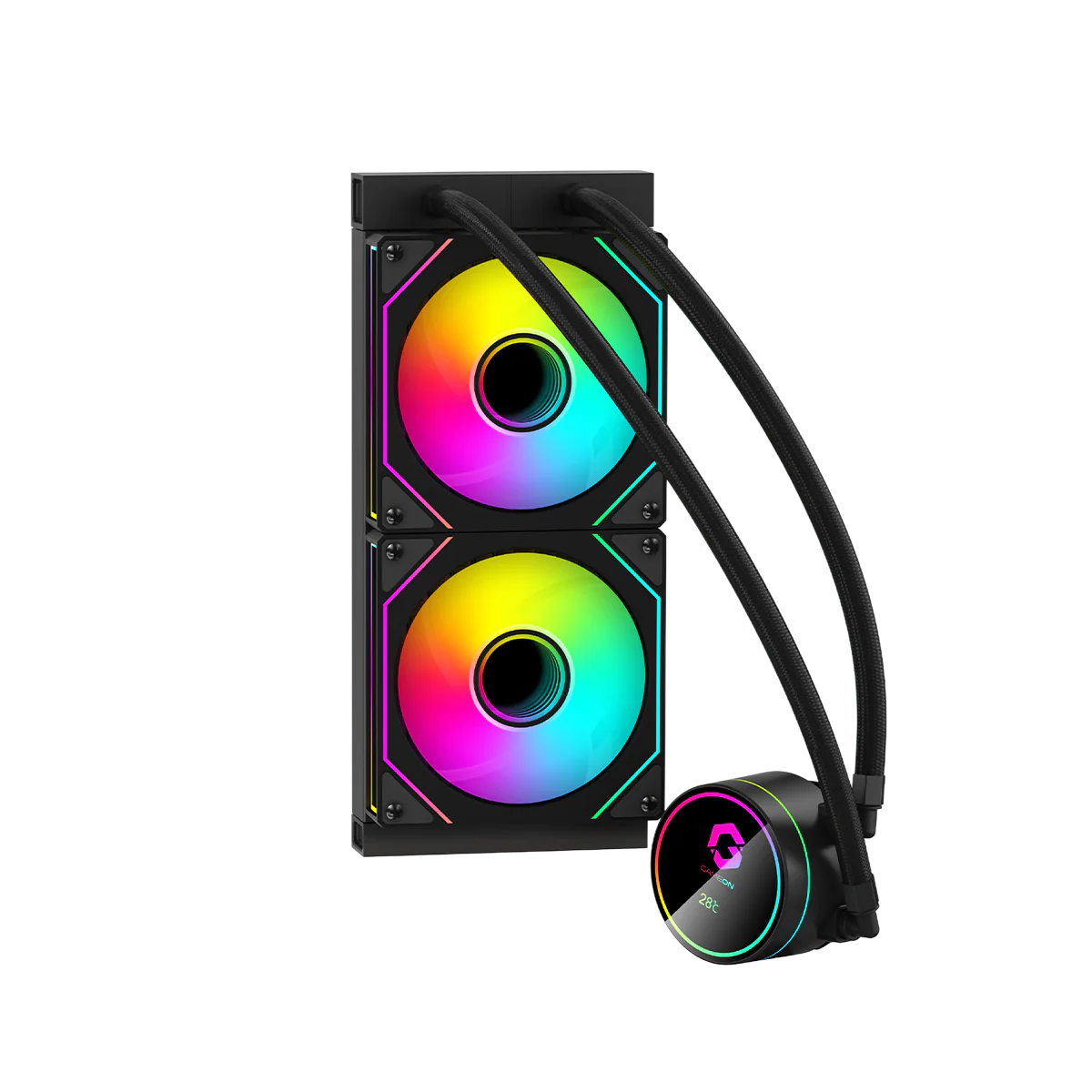 GAMEON GO-240 KRAKEN A380-BLK Liquid CPU Cooler - Black - Desert Games