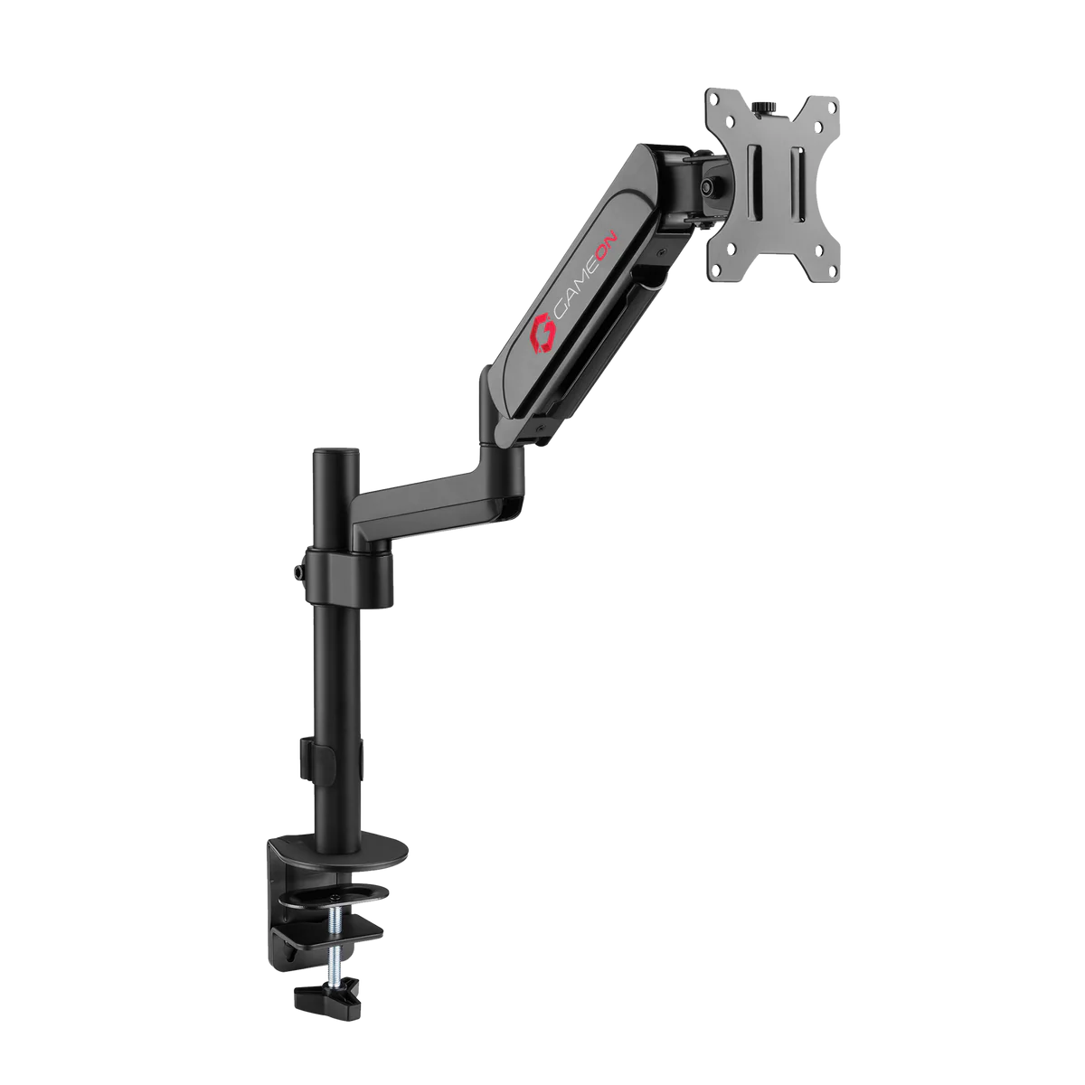 GAMEON GO-3363 Pole-Mounted Spring-Assisted Single Monitor Arm - Desert Games