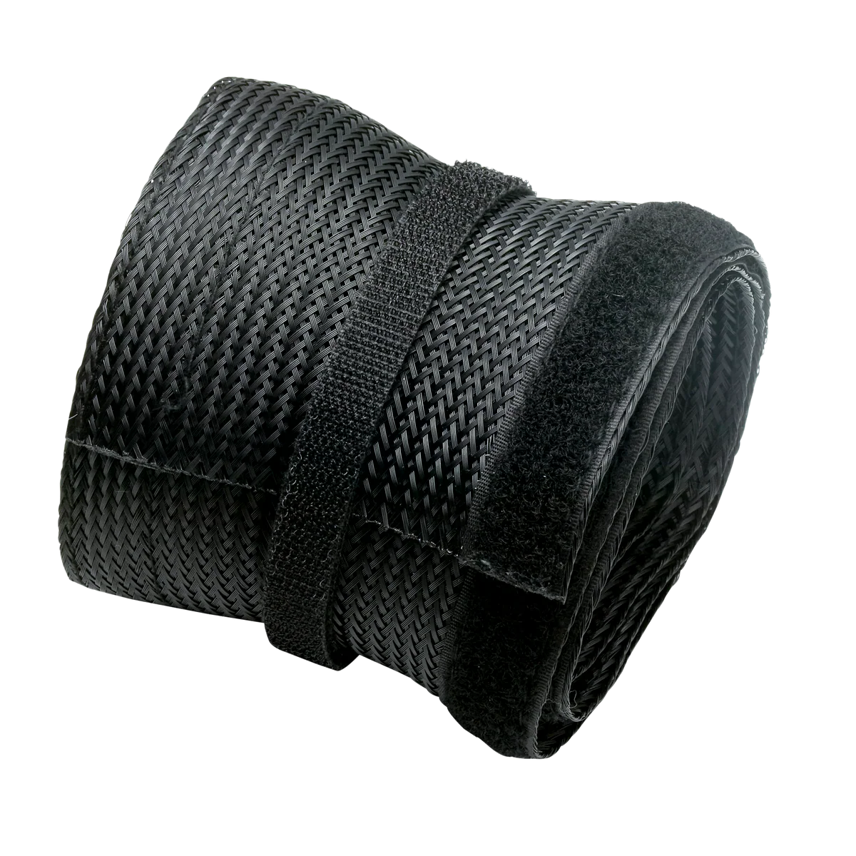 GAMEON GO-5374 Flexible Cable Wrap Sleeve with Hook and Loop Fastener (85mm/3.3" Width) - Black - Desert Games