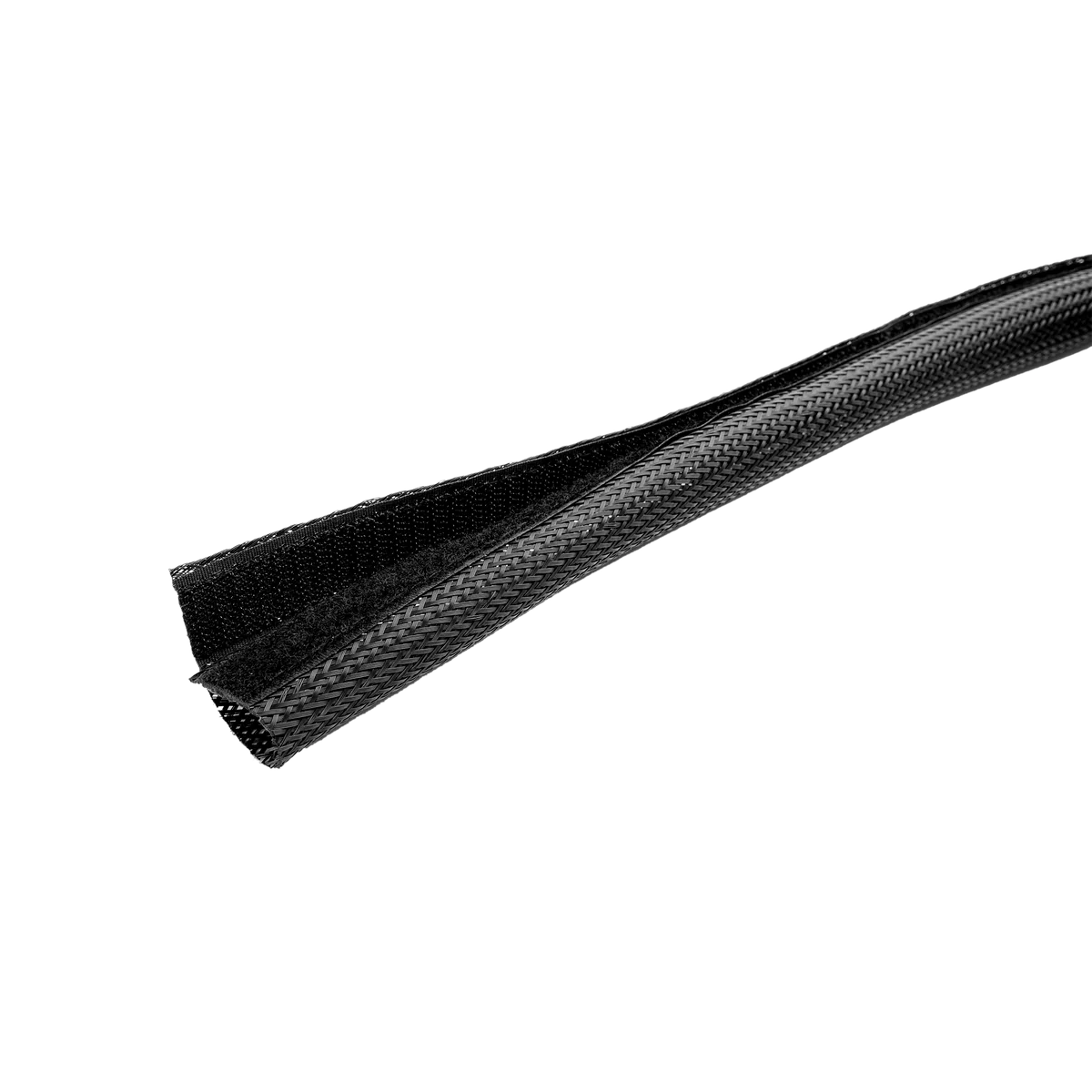 GAMEON GO-5374 Flexible Cable Wrap Sleeve with Hook and Loop Fastener (85mm/3.3" Width) - Black - Desert Games