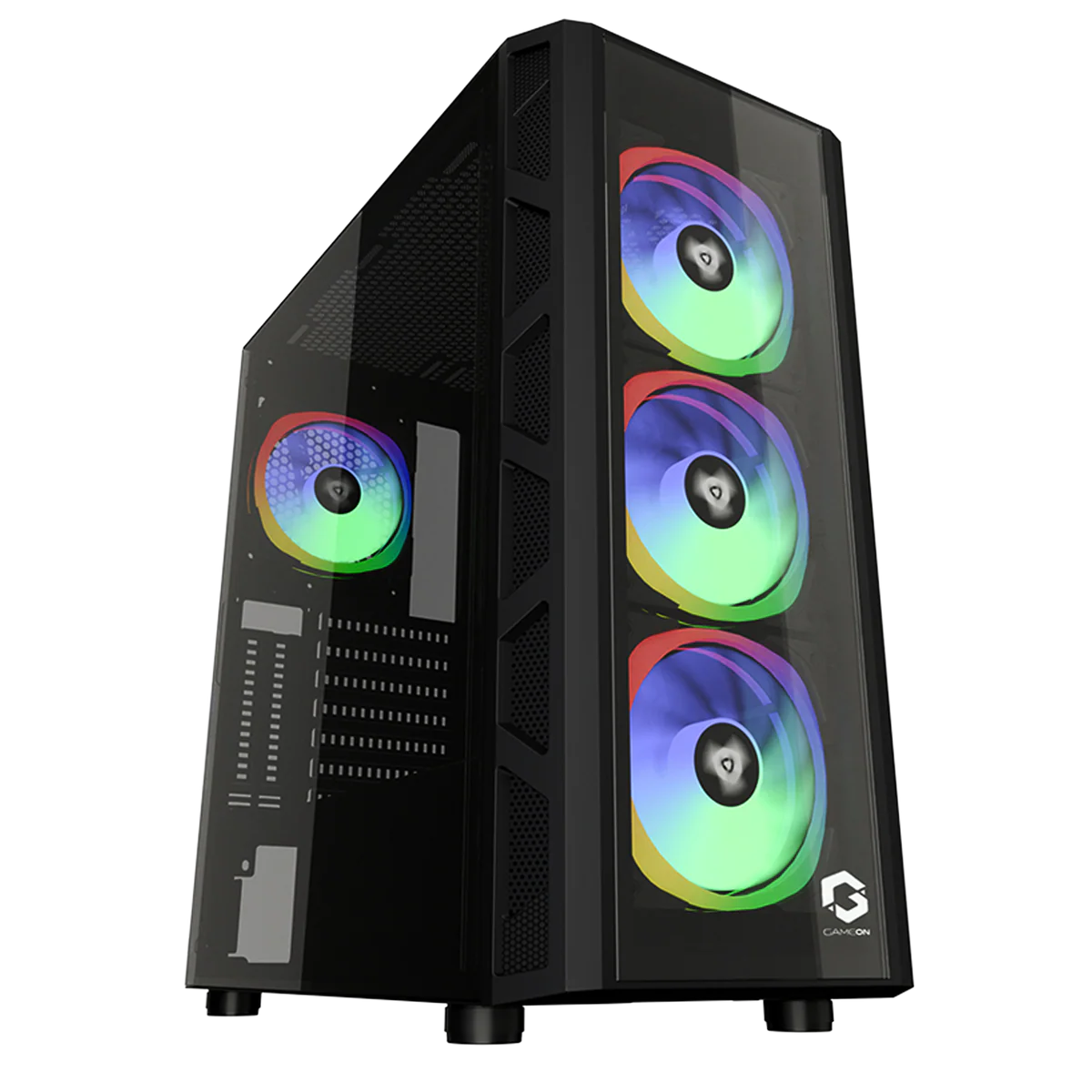GAMEON TRIDENT II ARGB Mid Tower Gaming Case - Desert Games