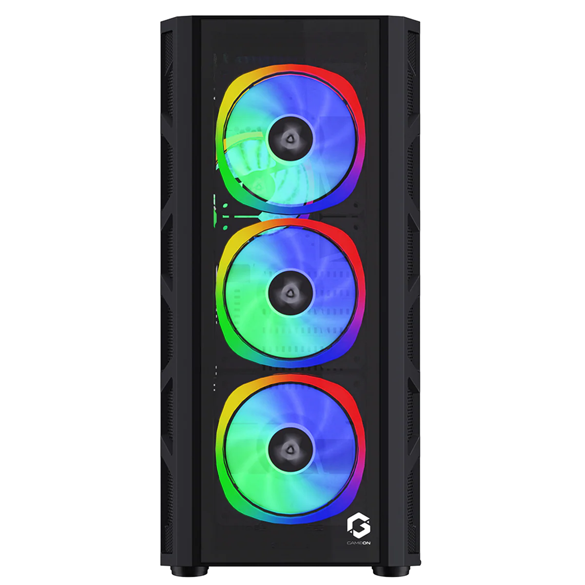 GAMEON TRIDENT II ARGB Mid Tower Gaming Case - Desert Games