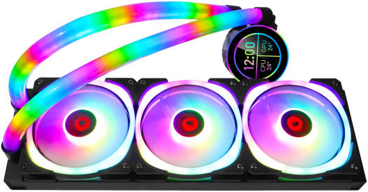 GameOn Kraken N360 360mm Liquid CPU Cooler - Black - Desert Games