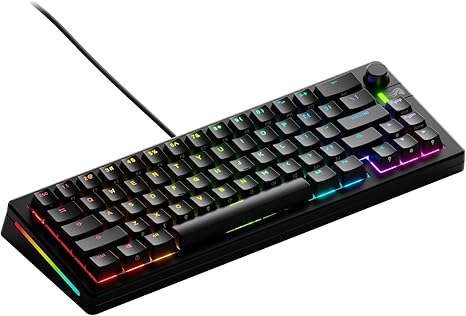 Glorious GMMK 3 65% Prebuilt Wired Keyboard - Black GMMK3-65-PB-FOX-W-BLK-US - Desert Games