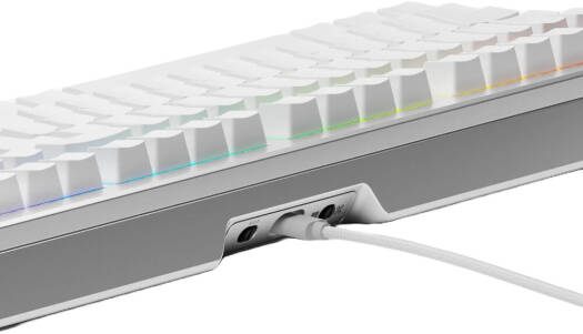 Glorious GMMK 3 Pro Prebuilt 100% Wired Keyboard - Silver GMMK3-PRO100-FOX-W-S - Desert Games