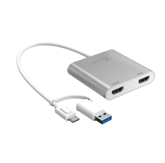 J5 Create USB-C® to Dual HDMI™ Multi-Monitor Adapter - Desert Games