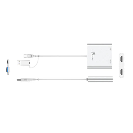 J5 Create USB-C® to Dual HDMI™ Multi-Monitor Adapter - Desert Games