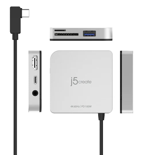J5 Create USB-C™ to 4K 60 Hz HDMI™ Travel Dock for iPad Pro - Desert Games