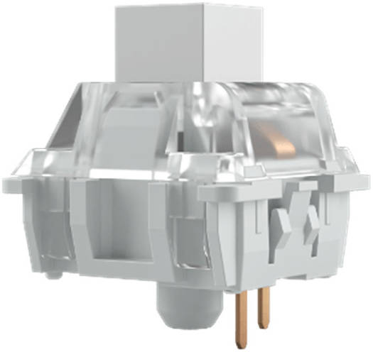 Glorious Kailh Mechanical Keyboard Switches, White Switches 120pcs KAI-WHITE - Desert Games