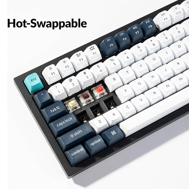 Keychron Q6 Max QMK/VIA Wireless Custom 100% Mechanical Keyboard - Black Q6M-M1-AR - Desert Games
