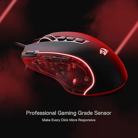 Redragon M612 Predator RGB Gaming Mouse - Desert Games