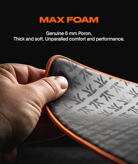 Fnatic Focus3 Max L, Mousepad - Sunrise Orange - Desert Games