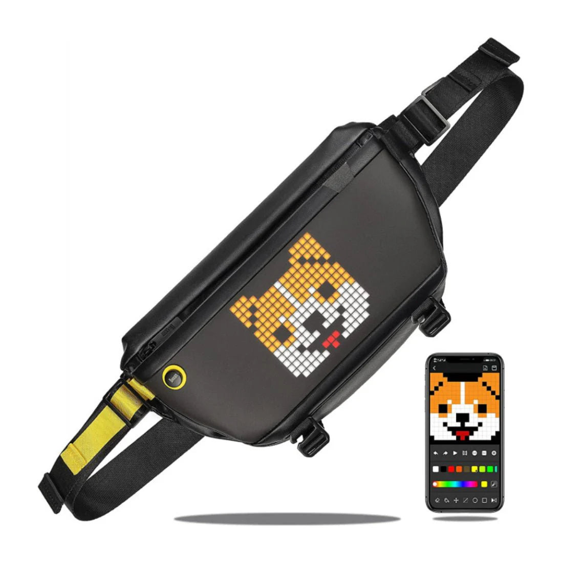 Divoom Pixoo Sling Bag - Black - Desert Games