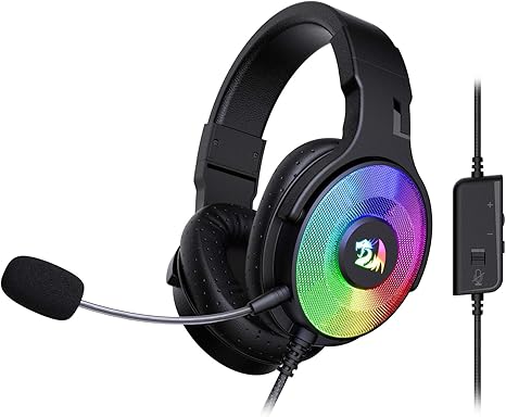 Redragon H350 RGB Wired Gaming Headset - Desert Games
