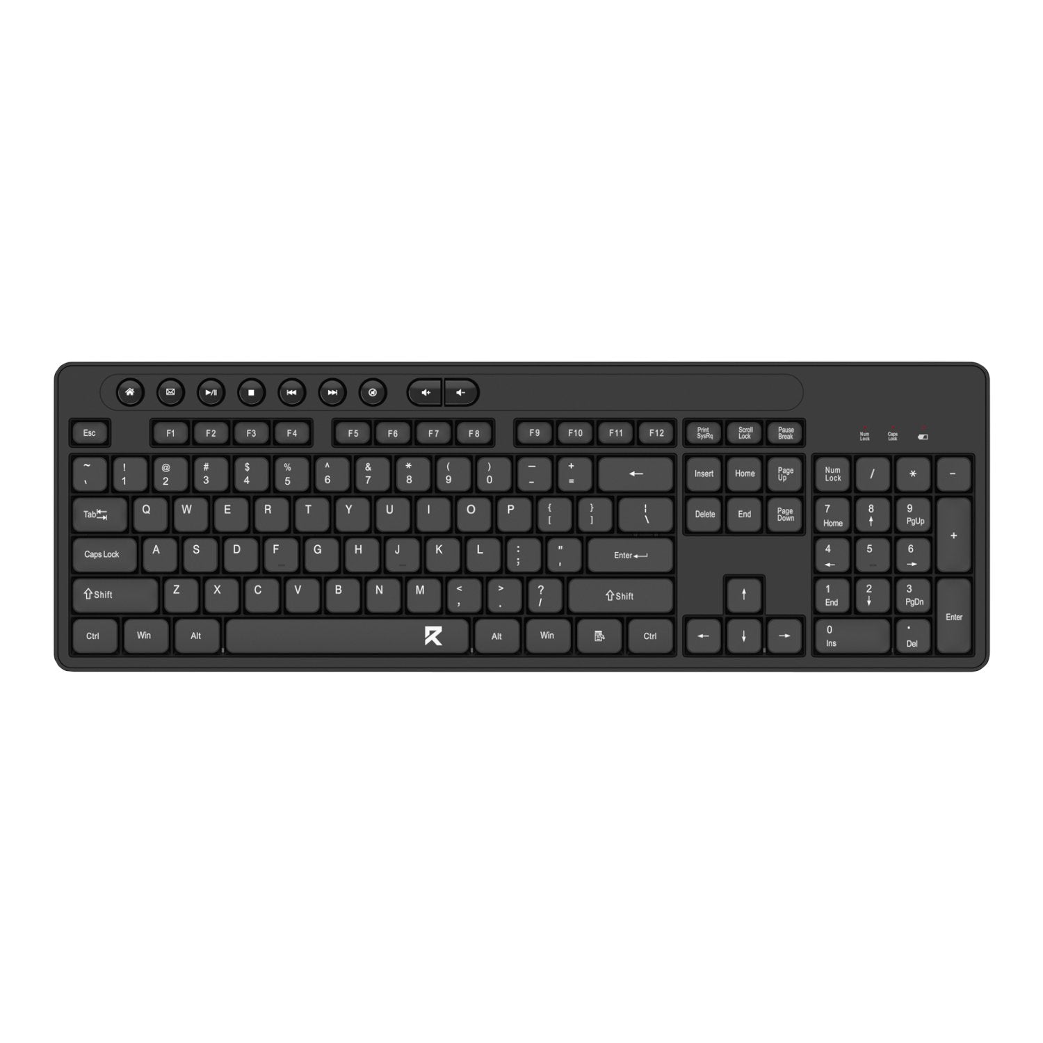 Redragon BK-7094 Full-sized Wireless Office Keyboard - Desert Games
