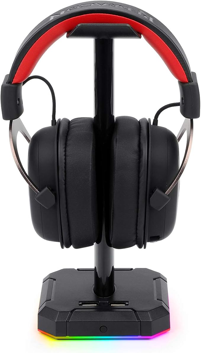 Redragon HA300 Scepter Pro Headset Stand RGB Backlit Gaming Headphone - Desert Games