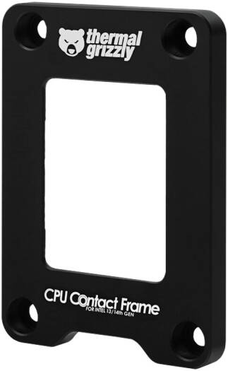 Thermal Grizzly CPU Contact Frame, 13th/14th Gen CPU Contact Frame, Black TG-CF-i13G - Desert Games