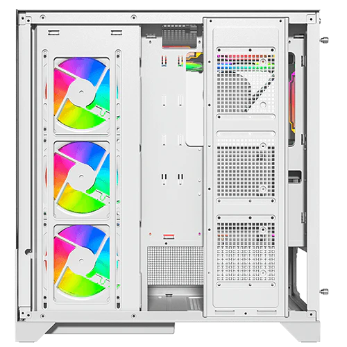 Twisted Minds Phantek - 07 Mid Tower Gaming Case - TM-245-3-W - Desert Games