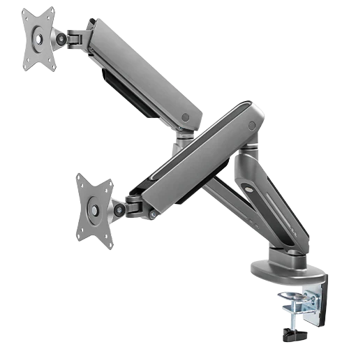 Twisted Minds Identity Premium Dual-Monitor Gaming Monitor Arms with RGB Lighting TM-54-C012-G - Desert Games