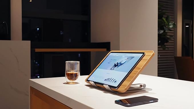 UPERGO AP-2DM Wooden Metal Combine Folding Desktop Tablet Holder - Desert Games