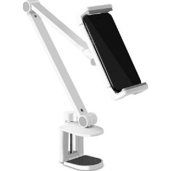 Upergo AP-7LC Height Adjustable Phone And Tablet Stand/Holder - White - Desert Games